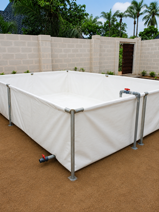 Integrated poultry setup and equipment environment