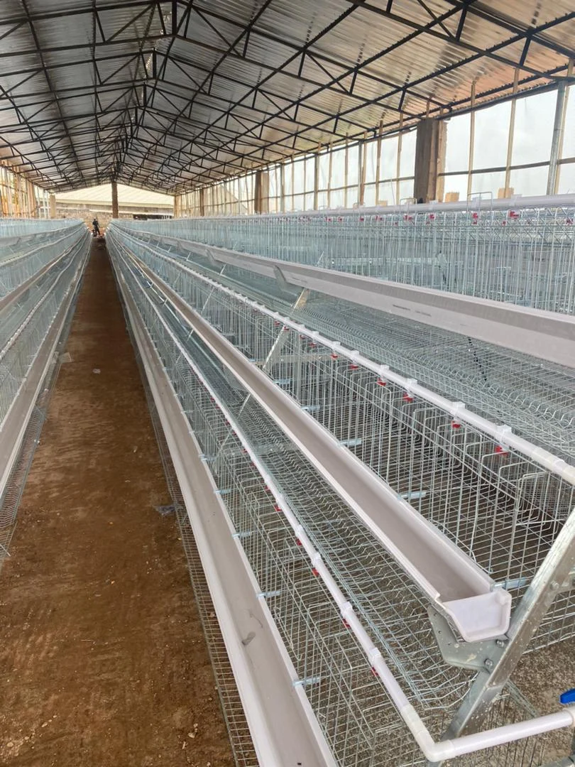 Battery cages installation