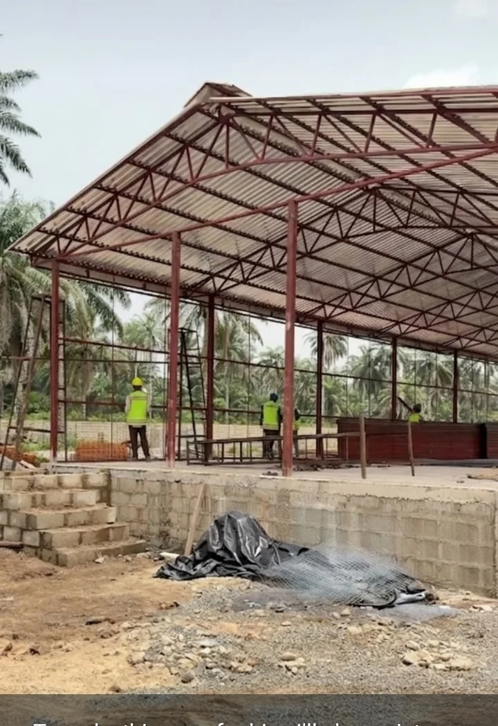 Project site at Ibadan